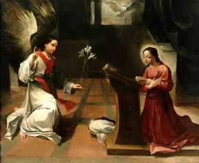 Ludovico Carracci. Annunciazione (Bologna, Pinacoteca Nazionale).De Agostini Picture Library/A. De Gregorio Ludovico Carracci. Annunciazione (Bologna, Pinacoteca Nazionale).De Agostini Picture Library/A. De Gregorio