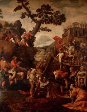 Polidoro da Caravaggio. Andata al Calvario (Napoli, Galleria Nazionale di Capodimonte).De Agostini Picture Library/A. Dagli Orti Polidoro da Caravaggio. Andata al Calvario (Napoli, Galleria Nazionale di Capodimonte).De Agostini Picture Library/A. Dagli Orti