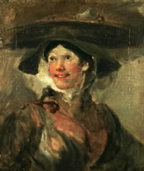 William Hogart. La venditrice di gamberi (Londra, National Gallery).Londra, National Gallery William Hogart. La venditrice di gamberi (Londra, National Gallery).Londra, National Gallery