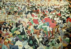 Gino Severini . La danza del Pan Pan al Monico (Parigi, Musée National d'Art Moderne).De Agostini Picture Library/G. Nimatallah Gino Severini . La danza del Pan Pan al Monico (Parigi, Musée National d'Art Moderne).De Agostini Picture Library/G. Nimatallah
