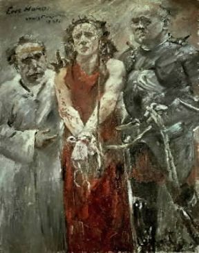 Lovis Corinth. Ecce homo (1925; Basilea, Kunstmuseum).De Agostini Picture Library Lovis Corinth. Ecce homo (1925; Basilea, Kunstmuseum).De Agostini Picture Library