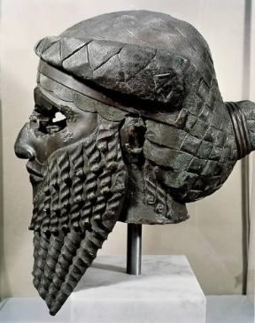Akkad. Testa bronzea raffigurante probabilmente Sargon (Baghdad, Iraq Museum).De Agostini Picture Library/M. Seemuller Akkad. Testa bronzea raffigurante probabilmente Sargon (Baghdad, Iraq Museum).De Agostini Picture Library/M. Seemuller