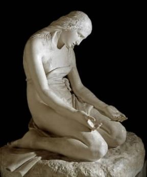 Antonio Canova. Maddalena penitente (Possagno, Gipsoteca Canoviana).De Agostini Picture Library/A. Dagli Orti Antonio Canova. Maddalena penitente (Possagno, Gipsoteca Canoviana).De Agostini Picture Library/A. Dagli Orti