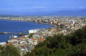 Castellammare di Stabia. Veduta panoramica della località campana.De Agostini Picture Library/A. Dagli Orti Castellammare di Stabia. Veduta panoramica della località campana.De Agostini Picture Library/A. Dagli Orti