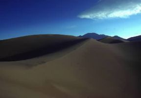 Deserto . Dune di deserto sabbioso nel Great Sand Dune National Park Monument del Colorado (U.S.A.).De Agostini Picture Library/G. Sioën Deserto . Dune di deserto sabbioso nel Great Sand Dune National Park Monument del Colorado (U.S.A.).De Agostini Picture Library/G. Sioën