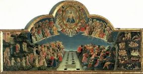 Giudizio. Il Giudizio universale del Beato Angelico (Firenze, Museo di San Marco).De Agostini Picture Library / G. Nimatallah Giudizio. Il Giudizio universale del Beato Angelico (Firenze, Museo di San Marco).De Agostini Picture Library / G. Nimatallah
