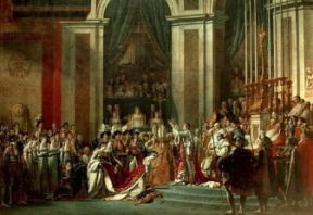 Jacques-Louis David . Consacrazione di Napoleone (1805-07; Parigi, Louvre). De Agostini Picture Library/G. Dagli Orti Jacques-Louis David . Consacrazione di Napoleone (1805-07; Parigi, Louvre). De Agostini Picture Library/G. Dagli Orti