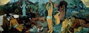Paul Gauguin. Donde veniamo? Che siamo? Dove andiamo? (Boston, Museum of Fine Arts).De Agostini Picture Library Paul Gauguin. Donde veniamo? Che siamo? Dove andiamo? (Boston, Museum of Fine Arts).De Agostini Picture Library
