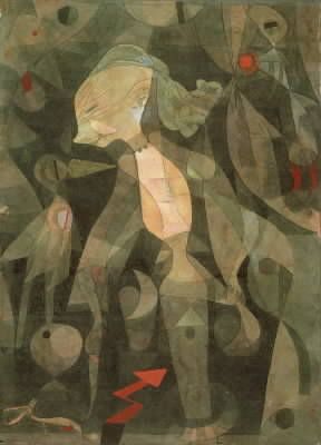 Paul Klee. Avventura di una giovane signora (1922; Londra, Tate Gallery).Londra, Tate Gallery Paul Klee. Avventura di una giovane signora (1922; Londra, Tate Gallery).Londra, Tate Gallery