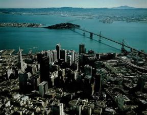 Stati Uniti . Veduta del centro di San Francisco.De Agostini Picture Library/Pubbliaerfoto Stati Uniti . Veduta del centro di San Francisco.De Agostini Picture Library/Pubbliaerfoto