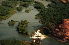 Etiopia. Il Nilo Azzurro dopo il lago Tana.De Agostini Picture Library/K. Muller Etiopia. Il Nilo Azzurro dopo il lago Tana.De Agostini Picture Library/K. Muller
