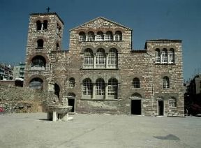 Salonicco. La basilica di S. Demetrio.De Agostini Picture Library / 2 P