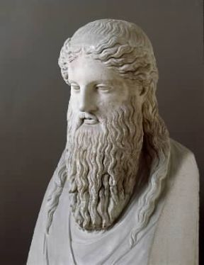 Dioniso raffigurato in una statua marmorea, copia romana di un originale greco (Palermo, Museo Archeologico).De Agostini Picture Library/G. Nimatallah Dioniso raffigurato in una statua marmorea, copia romana di un originale greco (Palermo, Museo Archeologico).De Agostini Picture Library/G. Nimatallah