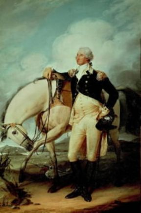 George Washington. George Washington dopo la vittoria riportata a Yorktown di J. Trumbull (Winterthur Museum).Winterthur Museum George Washington. George Washington dopo la vittoria riportata a Yorktown di J. Trumbull (Winterthur Museum).Winterthur Museum