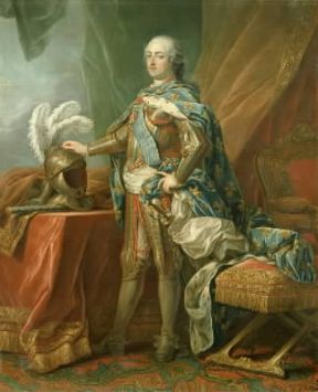Luigi XV ritratto da C. van Loo (Digione, Musée des Beaux-Arts).De Agostini Picture Library/G. Dagli Orti Luigi XV ritratto da C. van Loo (Digione, Musée des Beaux-Arts).De Agostini Picture Library/G. Dagli Orti