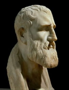 Zenone di Cizio in un busto marmoreo (Napoli, Museo Archeologico Nazionale).De Agostini Picture Library/A. Dagli Orti Zenone di Cizio in un busto marmoreo (Napoli, Museo Archeologico Nazionale).De Agostini Picture Library/A. Dagli Orti