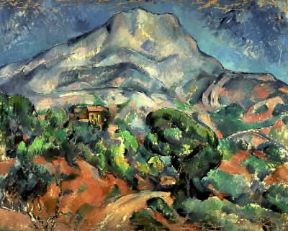 Francia. Il monte Sainte-Victoire di P. Cézanne (San Pietroburgo, Ermitage).De Agostini Picture Library/V. Pirozzi Francia. Il monte Sainte-Victoire di P. Cézanne (San Pietroburgo, Ermitage).De Agostini Picture Library/V. Pirozzi