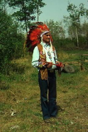 Canada. Capo indiano Soiux.De Agostini Picture Library/M. Bertinetti