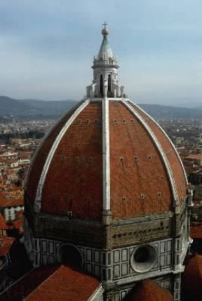 Cupola di S. Maria del Fiore a Firenze, opera del Brunelleschi.De Agostini Picture Library / A. Vergani Cupola di S. Maria del Fiore a Firenze, opera del Brunelleschi.De Agostini Picture Library / A. Vergani