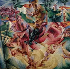 Futurismo. ElasticitÃ  di Umberto Boccioni (Milano, Collezione privata).De Agostini Picture Library/G. Cigolini