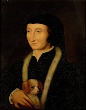 Margherita d'Angoulême, regina di Navarra, in un ritratto di François Clouet (Chantilly, Musée Condé).De Agostini Picture Library/G. Dagli Orti Margherita d'Angoulême, regina di Navarra, in un ritratto di François Clouet (Chantilly, Musée Condé).De Agostini Picture Library/G. Dagli Orti