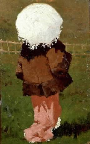 Vito D'Ancona. Donna con ombrellino (Roma, Galleria Nazionale d'Arte Moderna).De Agostini Picture Library / V. Pirozzi