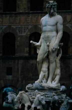 Bartolomeno Ammannati. La fontana del Nettuno di piazza della Signoria a Firenze.De Agostini Picture Library/Berengo Gardin Bartolomeno Ammannati. La fontana del Nettuno di piazza della Signoria a Firenze.De Agostini Picture Library/Berengo Gardin