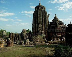 Orissa . Il tempio Lingaraja di Bhubaneswar.De Agostini Picture Library/ G. Nimatallah Orissa . Il tempio Lingaraja di Bhubaneswar.De Agostini Picture Library/ G. Nimatallah