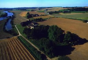 Renania Settentrionale-Vestfalia. Paesaggio lungo la Ruhr, a sud di Essen.De Agostini Picture Library/A. Vergani Renania Settentrionale-Vestfalia. Paesaggio lungo la Ruhr, a sud di Essen.De Agostini Picture Library/A. Vergani