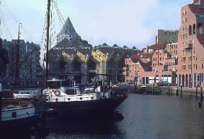 Paesi Bassi . Uno scorcio di Rotterdam.De Agostini Picture Library/G. SioÃ«n