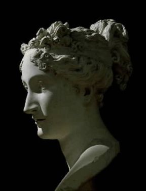 Ritratto. Busto di Paolina Borghese Bonaparte di A. Canova (Passagno, Gipsoteca Canoviana).De Agostini Picture Library/A. Dagli Orti Ritratto. Busto di Paolina Borghese Bonaparte di A. Canova (Passagno, Gipsoteca Canoviana).De Agostini Picture Library/A. Dagli Orti
