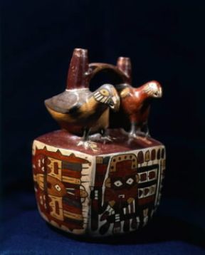 Culture andine. Vaso nazca a soggetto mitologico (Lima, Museo Archeologico).De Agostini Picture Library/G. Dagli Orti Culture andine. Vaso nazca a soggetto mitologico (Lima, Museo Archeologico).De Agostini Picture Library/G. Dagli Orti