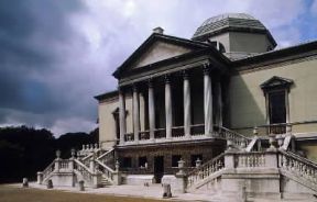 Palladianesimo . Una veduta della Chiswick House a Londra, realizzata nel 1725.De Agostini Picture Library/G. Nimatallah Palladianesimo . Una veduta della Chiswick House a Londra, realizzata nel 1725.De Agostini Picture Library/G. Nimatallah
