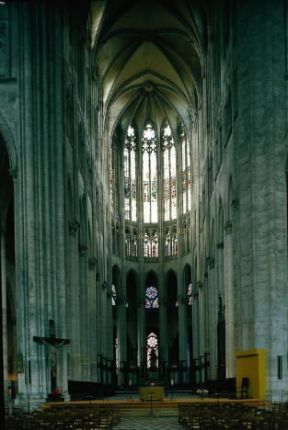 Beauvais . Interno della cattedrale di St.-Pierre.De Agostini Picture Library/N. Cirani Beauvais . Interno della cattedrale di St.-Pierre.De Agostini Picture Library/N. Cirani