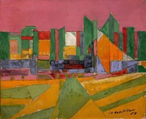 Jacques Villon. L'orÃ©e du parc (St. Etienne, MusÃ©e d'Art et Industrie).De Agostini Picture Library/G. Dagli Orti