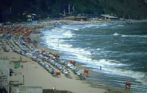 Mar Nero. Veduta di una spiaggia.De Agostini Picture Library / A. Vergani Mar Nero. Veduta di una spiaggia.De Agostini Picture Library / A. Vergani