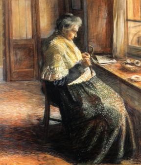 Umberto Boccioni . La madre (Roma, Galleria Nazionale d'Arte Moderna).De Agostini Picture Library/G. Cigolini
