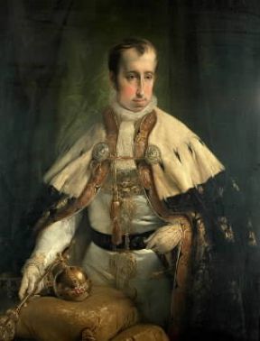 Ferdinando I in un dipinto di F. Hayez (Milano, Museo del Risorgimento).De Agostini Picture Library/G. Cigolini Ferdinando I in un dipinto di F. Hayez (Milano, Museo del Risorgimento).De Agostini Picture Library/G. Cigolini
