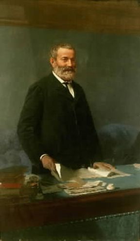 Quintino Sella in un ritratto del sec. XIX (Torino, Museo del Risorgimento).De Agostini Picture Library/A. De Gregorio Quintino Sella in un ritratto del sec. XIX (Torino, Museo del Risorgimento).De Agostini Picture Library/A. De Gregorio