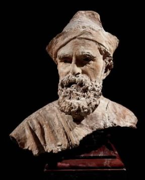 Vincenzo Gemito. Busto in terraccotta di Domenico Morelli (Napoli, Museo di S. Martino).De Agostini Picture Library/A. Dagli Orti