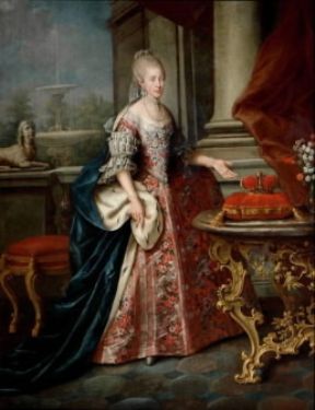 Maria Luisa, di Borbone, granduchessa di Toscana, in un ritratto dell'epoca (Firenze, Galleria d'Arte Moderna).De Agostini Picture Library/G. Nimatallah Maria Luisa, di Borbone, granduchessa di Toscana, in un ritratto dell'epoca (Firenze, Galleria d'Arte Moderna).De Agostini Picture Library/G. Nimatallah
