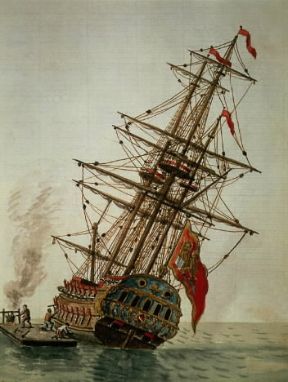 Arsenalotto. Operai raffigurati in una incisione di Grevenbroch (Venezia, Museo Civico Correr).De Agostini Picture Library/A. Dagli Orti Arsenalotto. Operai raffigurati in una incisione di Grevenbroch (Venezia, Museo Civico Correr).De Agostini Picture Library/A. Dagli Orti
