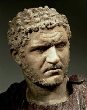 Bassiano Marco Aurelio Severo Antonino, detto Caracalla in un ritratto conservato presso i Musei Capitolini di Roma.De Agostini Picture Library/G. Dagli Orti Bassiano Marco Aurelio Severo Antonino, detto Caracalla in un ritratto conservato presso i Musei Capitolini di Roma.De Agostini Picture Library/G. Dagli Orti