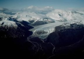 Cile. Ghiacciai sulla Cordigliera di Darwin nella Terra del Fuoco.Pubbli Aer Foto Cile. Ghiacciai sulla Cordigliera di Darwin nella Terra del Fuoco.Pubbli Aer Foto