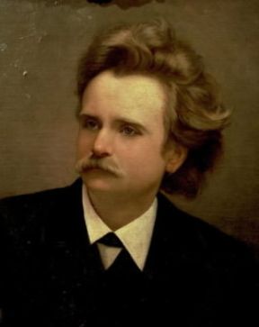 Edvard Hagerup Grieg in un ritratto del sec. XIX.Bridgeman Art Library Edvard Hagerup Grieg in un ritratto del sec. XIX.Bridgeman Art Library