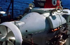 Oceanografia . Il batiscafo Alvin.CITA Oceanografia . Il batiscafo Alvin.CITA
