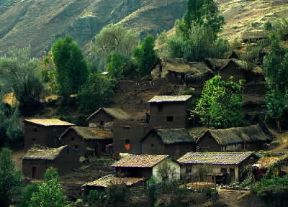PerÃº. Villaggio nei pressi di Urubamba.De Agostini Picture Library/M. Seemuller