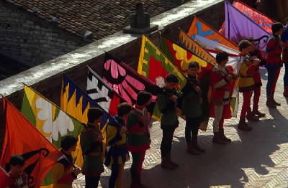 Umbria. Il palio dei balestrieri a Gubbio.De Agostini Picture Library/G. Nimatallah Umbria. Il palio dei balestrieri a Gubbio.De Agostini Picture Library/G. Nimatallah
