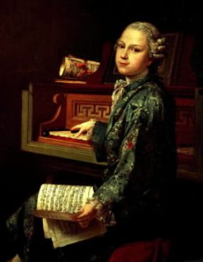 Wolfgang Amadeus Mozart , bambino, al clavicembalo.De Agostini Picture Library / G. Dagli Orti Wolfgang Amadeus Mozart , bambino, al clavicembalo.De Agostini Picture Library / G. Dagli Orti