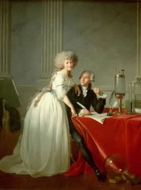 Antoine-Laurent Lavoisier ritratto con la moglie da J.-L. David (1788; New York, Metropolitan Museum of Art).De Agostini Picture Library/E. Lessing Antoine-Laurent Lavoisier ritratto con la moglie da J.-L. David (1788; New York, Metropolitan Museum of Art).De Agostini Picture Library/E. Lessing